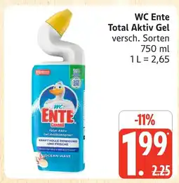 Marktkauf Wc ente total aktiv gel Angebot