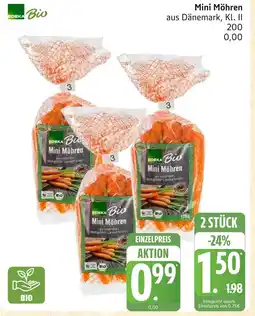 Marktkauf Edeka bio mini möhren Angebot