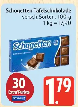 Marktkauf Schogetten tafelschokolade Angebot