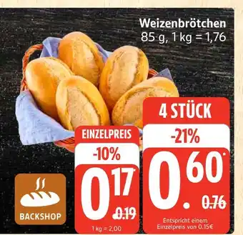 Marktkauf Weizenbrötchen Angebot