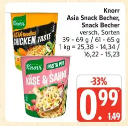 Marktkauf Knorr asia snack becher Angebot