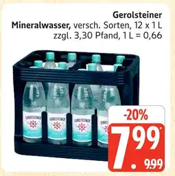Marktkauf Gerolsteiner mineralwasser Angebot