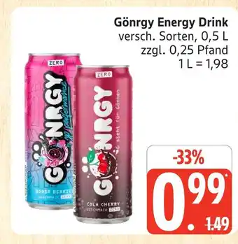 Marktkauf Gönrgy energy drink Angebot