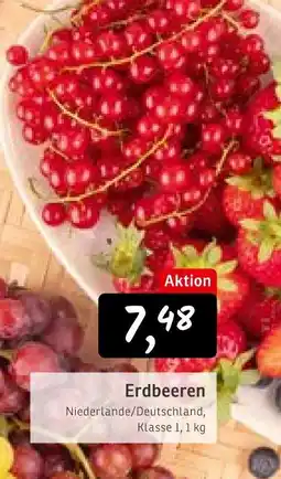KONSUM Erdbeeren Angebot