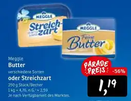 KONSUM Meggle butter oder streichzart Angebot