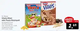 KONSUM Dr. oetker vitalis müsli Angebot