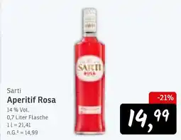 KONSUM Sarti aperitif rosa Angebot