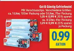 diska Gut & günstig gefrierbeutel Angebot