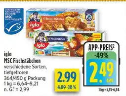 diska Iglo msc fischstäbchen Angebot