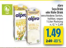 diska Alpro soya drink Angebot