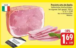 E-Center Prosciutto cotto alta qualita Angebot