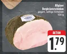 E-Center Allgäuer bergkräuterschinken Angebot