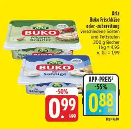 E-Center Arla buko frischkäse oder -zubereitung Angebot