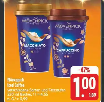 E-Center Mövenpick iced coffee Angebot