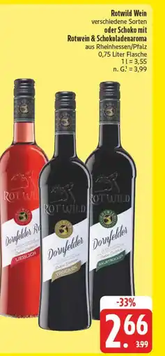 E-Center Rotwild wein Angebot