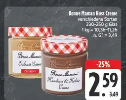 E-Center Bonne maman nuss creme Angebot