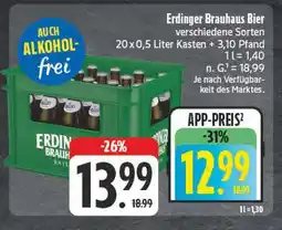 E-Center Erdinger brauhaus Angebot