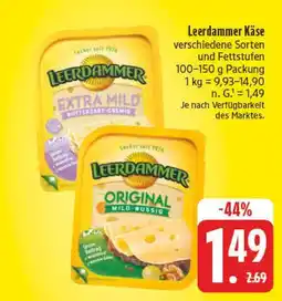 E-Center Leerdammer käse Angebot