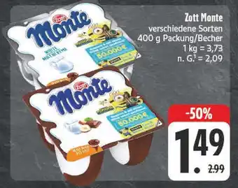E-Center Zott monte Angebot