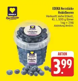 E-Center Edeka herzstücke heidelbeeren Angebot