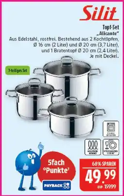 Marktkauf Silit topf-set alicante Angebot