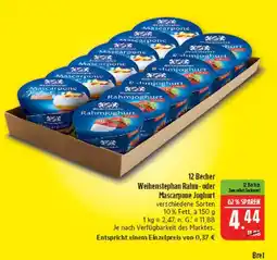 Marktkauf Weihenstephan rahmjoghurt Angebot