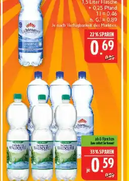 Marktkauf Lichtenauer oder thüringer waldquell mineralwasser Angebot