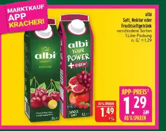 Marktkauf Albi saft Angebot