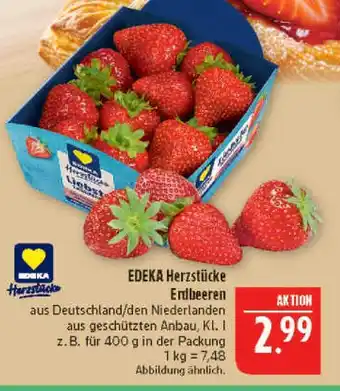 Marktkauf Edeka herzstücke erdbeeren Angebot