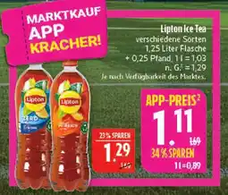 Marktkauf Lipton lipton ice tea Angebot