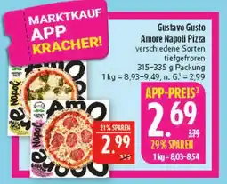 Marktkauf Gustavo gusto amore napoli pizza Angebot
