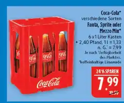 Marktkauf Coca-cola fanta Angebot