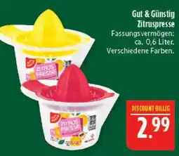 Marktkauf Gut & günstig zitruspresse Angebot