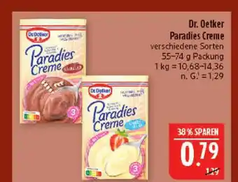 Marktkauf Dr. oetker paradies creme Angebot