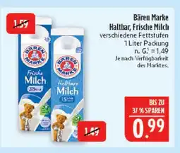 Marktkauf Bären marke frische milch Angebot