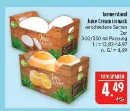 Marktkauf Farmerstand juice cream icehack Angebot