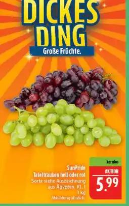 Marktkauf Sunpride tafeltrauben hell Angebot