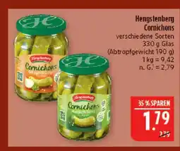 Marktkauf Hengstenberg cornichons Angebot