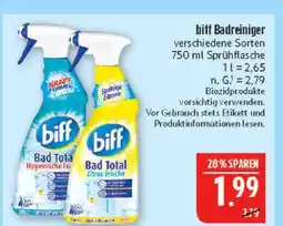 Marktkauf Biff badreiniger Angebot