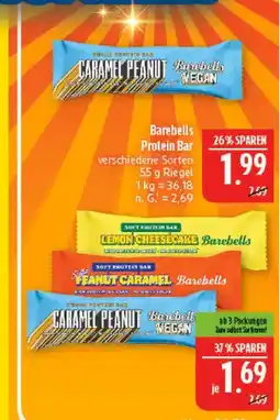 Marktkauf Barebells protein bar Angebot