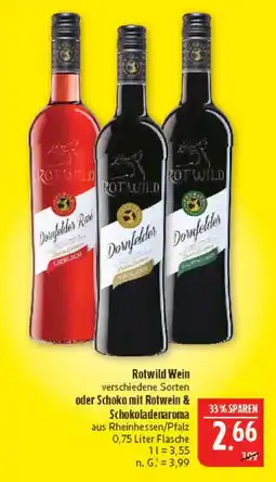 Marktkauf Rotwild dornfelder rosé Angebot