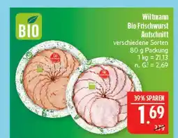Marktkauf Wiltmann bio frischwurst aufschnitt Angebot
