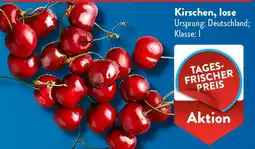 Aldi Süd Kirschen, lose Angebot