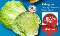 Aldi Süd Eisbergsalat Angebot