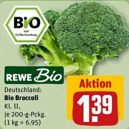 REWE REWE Bio Broccoli Angebot