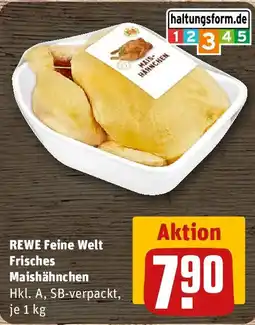REWE REWE Feine Welt Frisches Maishähnchen Angebot