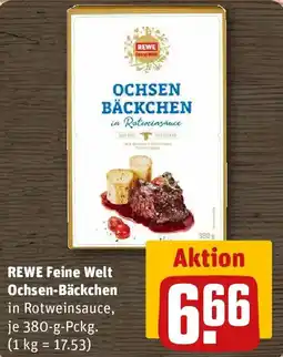REWE REWE Feine Welt Ochsen-Bäckchen Angebot