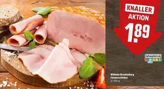 REWE Wilhelm Brandenburg Farmerschinken Angebot