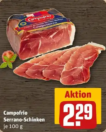 REWE Campofrio Serrano-Schinken Angebot