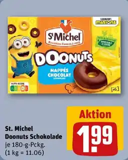 REWE St. Michel Doonuts Schokolade Angebot
